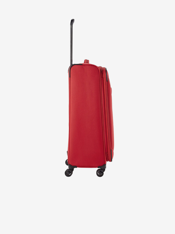 Travelite Sada troch cestovných kufrov Travelite Chios v červenej farbe S,M,L