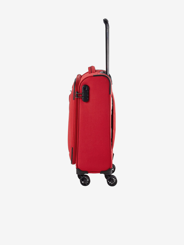 Travelite Sada troch cestovných kufrov Travelite Chios v červenej farbe S,M,L