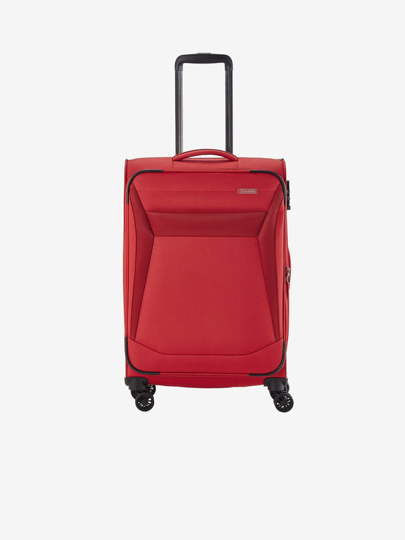 Travelite Sada troch cestovných kufrov Travelite Chios v červenej farbe S,M,L