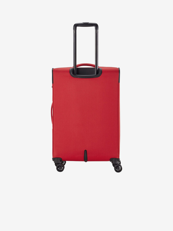 Travelite Sada troch cestovných kufrov Travelite Chios v červenej farbe S,M,L