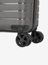 Travelite Strieborný cestovný kufrík Travelite Trient L Anthracite