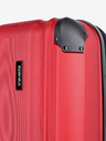 Travelite Červený cestovný kufor Travelite City 4w S