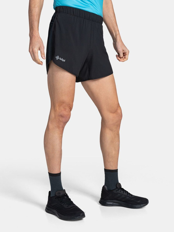Kilpi Čierne pánske športové šortky Kilpi COMFY-M