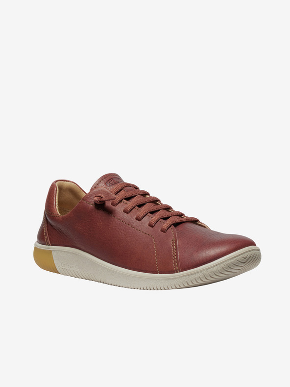 Keen Hnedé dámske kožené tenisky Keen KNX Lace