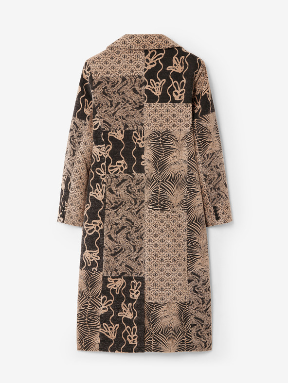 Desigual Dámsky vzorovaný kabát Desigual Niza