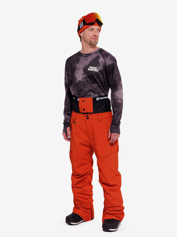 Horsefeathers Charger Horsefeathers nohavice - červené