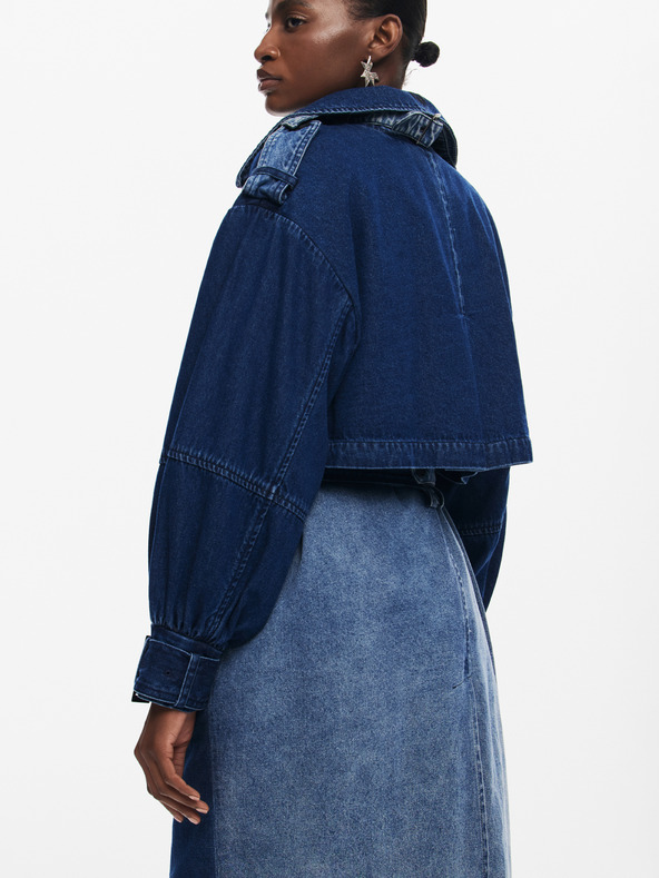 Desigual Desigual Berlin Dámsky džínsový plášť