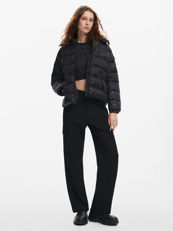 Desigual Dámsky zimný prešívaný kabát Desigual Drammen