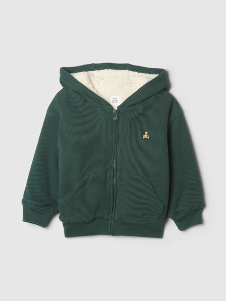 GAP Baby zateplená sherpa mikina GAP