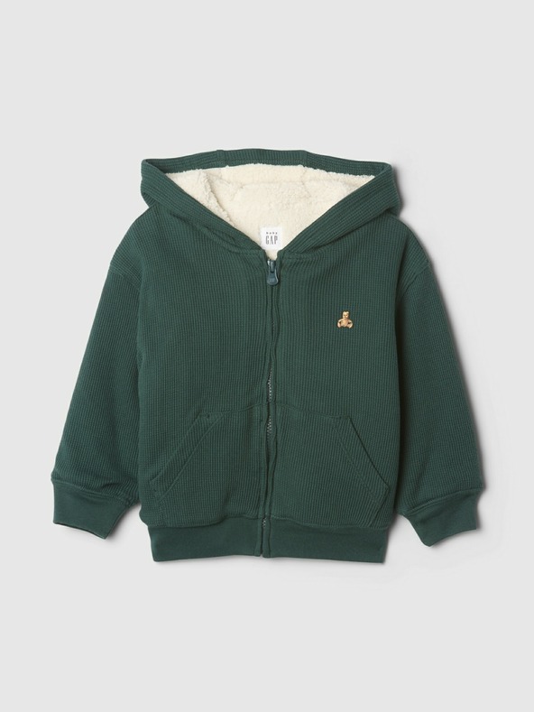 GAP Baby zateplená sherpa mikina GAP