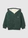 GAP Baby zateplená sherpa mikina GAP