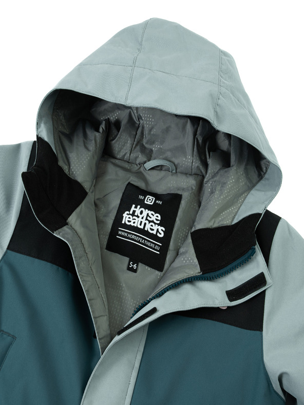 Horsefeathers Detský jednodielny zimný overal Spirit - modrá hmla veľkosť 5 - 6 HORSEFEATHERS