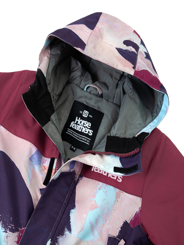 Horsefeathers Detská jednodielna zimná kombinéza Spirit - abstraktná farba veľkosť 5-6 HORSEFEATHERS