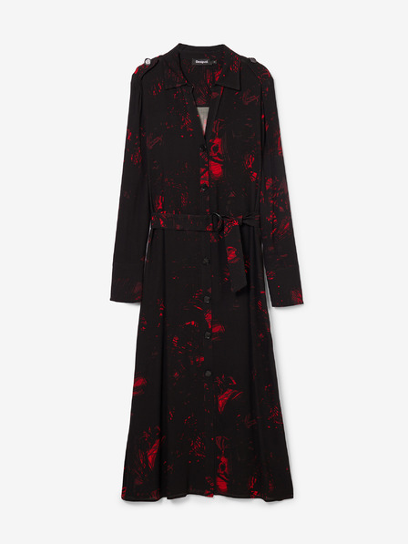 Desigual Dámske košeľové šaty Desigual Scribbles Lacroix