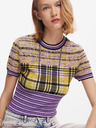 Desigual Dámske tričko Desigual Cuadri