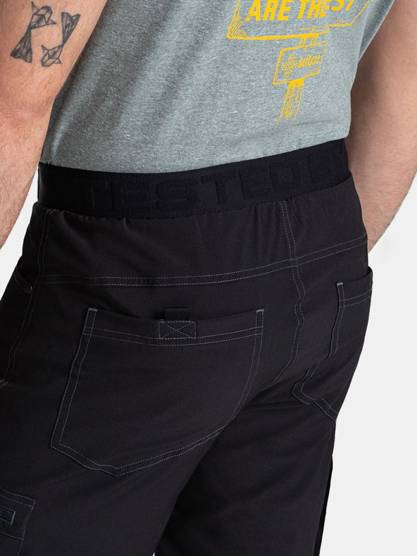 Kilpi Čierne pánske šortky Kilpi Asher-M