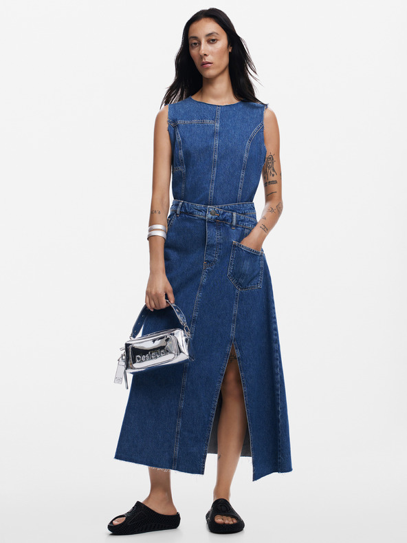 Desigual Desigual Nueva York Dámske džínsové šaty