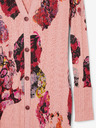 Desigual Dámske vzorované pletené šaty Desigual Maxflower Scrbble Lacroix