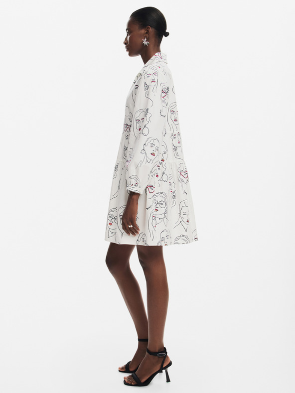 Desigual Dámske vzorované košeľové šaty Desigual Louisville