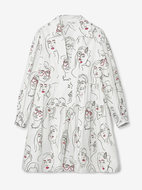 Desigual Dámske vzorované košeľové šaty Desigual Louisville