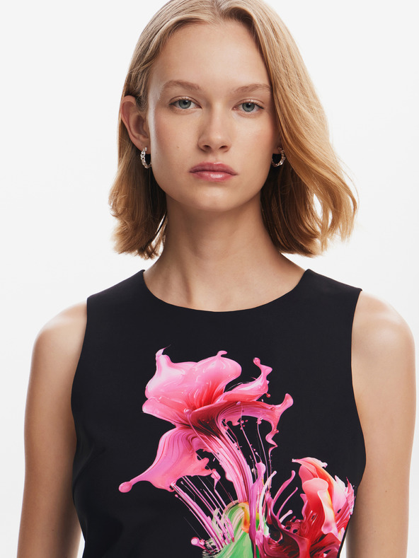 Desigual Dámske šaty Desigual Phoenix s kvetinovým vzorom