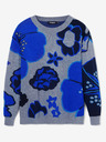 Desigual Desigual Niagara Dámsky kvetinový sveter