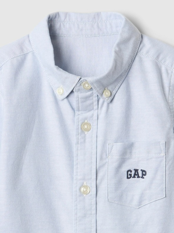 GAP Baby košeľa s logom Oxford GAP