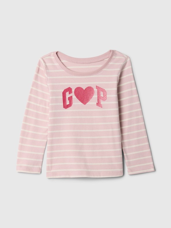 GAP Baby tričko s logom GAP