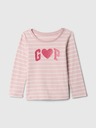 GAP Baby tričko s logom GAP
