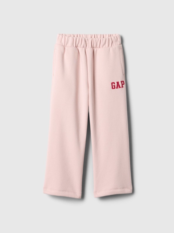 GAP Baby široké tepláky s logom GAP
