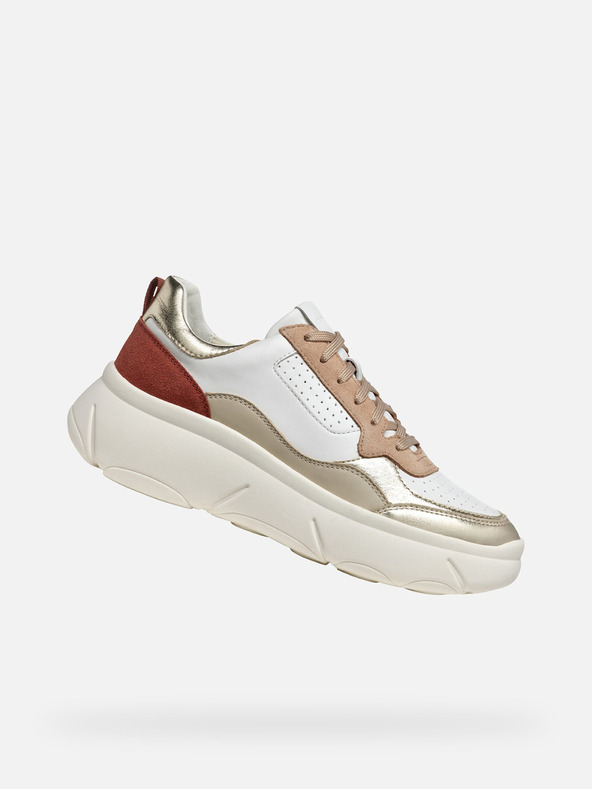 Geox Biele dámske tenisky Geox Nebula 2.0 X