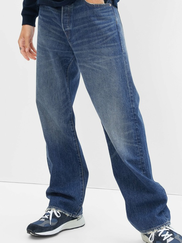 GAP Džínsy Loose '90s Organic Americana GAP