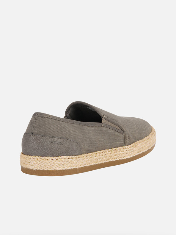 Geox Svetlozelené pánske tenisky Geox Pantelleria