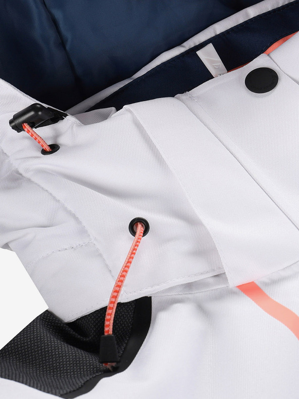 ALPINE PRO dámska lyžiarska bunda s membránou ptx ALPINE PRO ZARIBA white