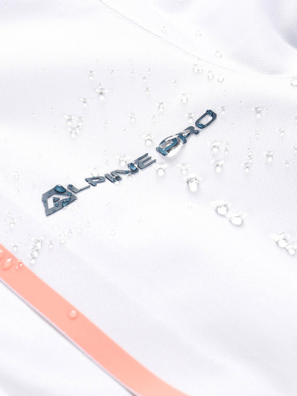 ALPINE PRO dámska lyžiarska bunda s membránou ptx ALPINE PRO ZARIBA white