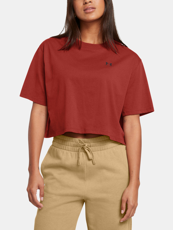Under Armour Dámske tričko Under Armour UA W BOXY CROP LOGO SS