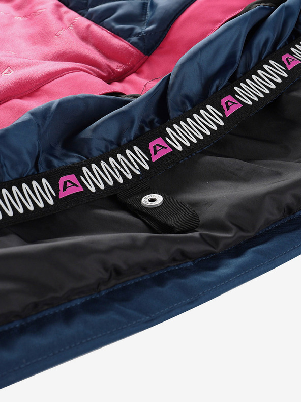 ALPINE PRO Dámska lyžiarska bunda s membránou ptx ALPINE PRO ZARIBA cabaret