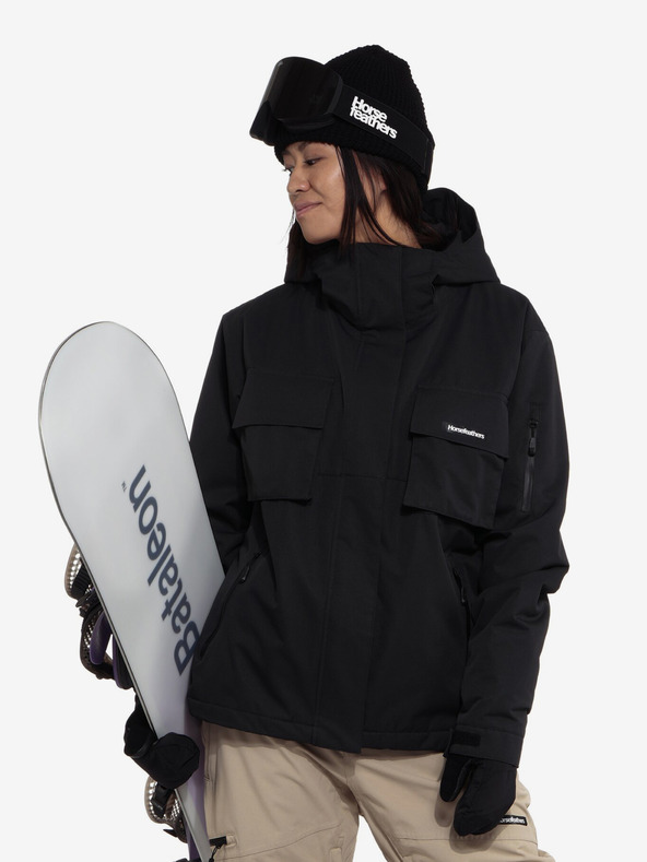 Horsefeathers Bunda Rheie Horsefeathers - čierna