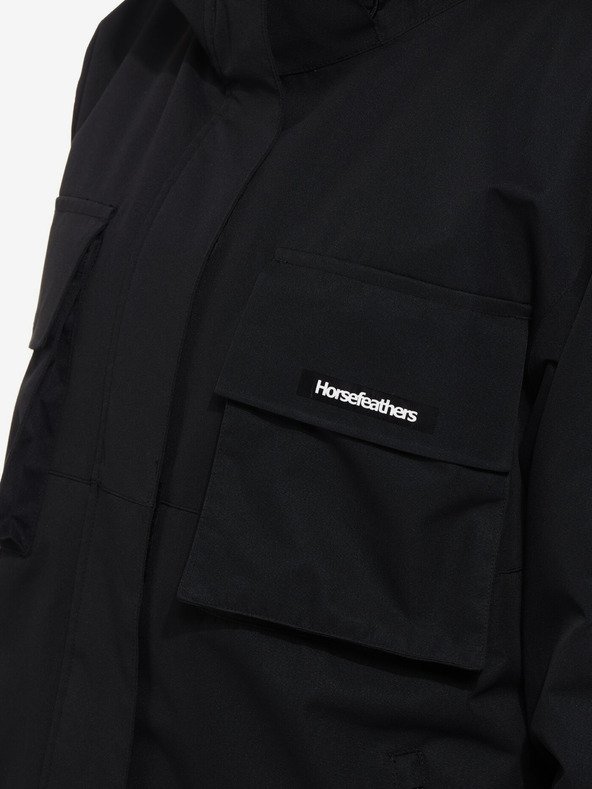 Horsefeathers Bunda Rheie Horsefeathers - čierna