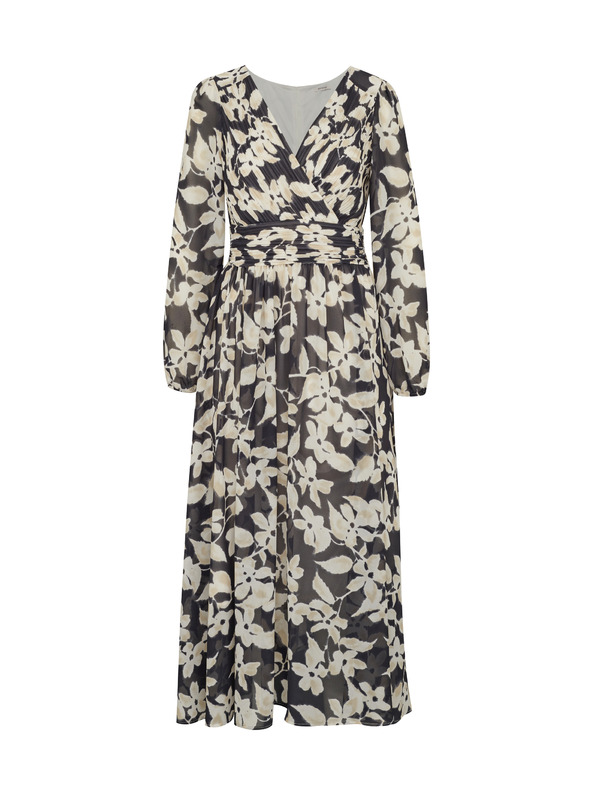 Orsay Čierne dámske maxi šaty ORSAY