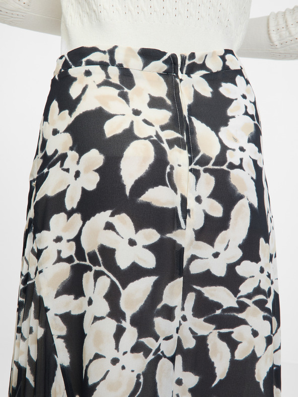 Orsay Čierna dámska midi sukňa ORSAY