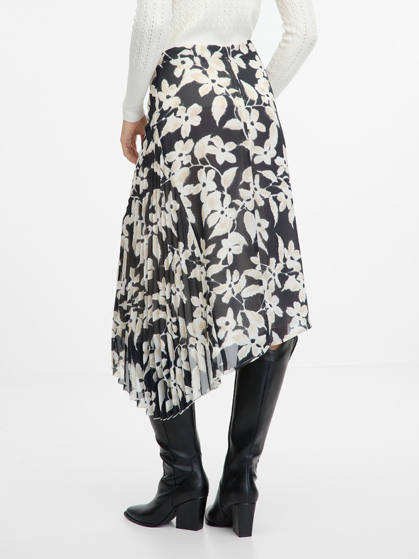 Orsay Čierna dámska midi sukňa ORSAY