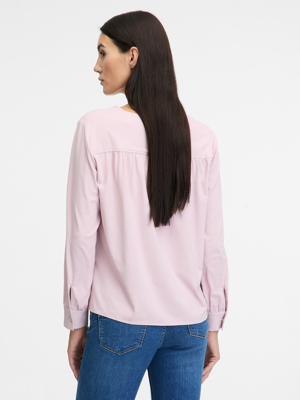 Orsay Svetloružová dámska blúzka ORSAY