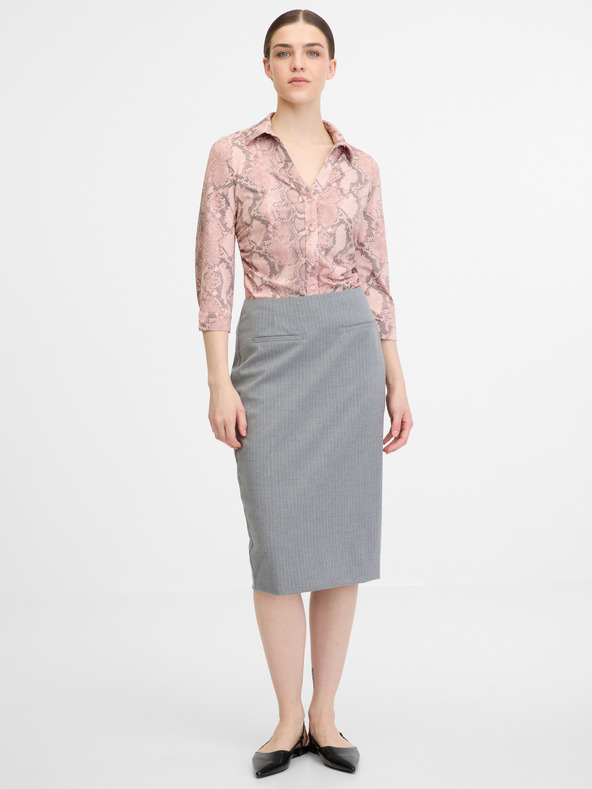 Orsay Svetloružová dámska blúzka ORSAY