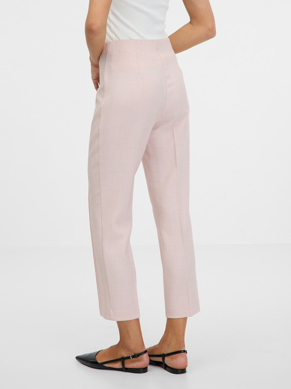 Orsay Svetloružové dámske nohavice ORSAY