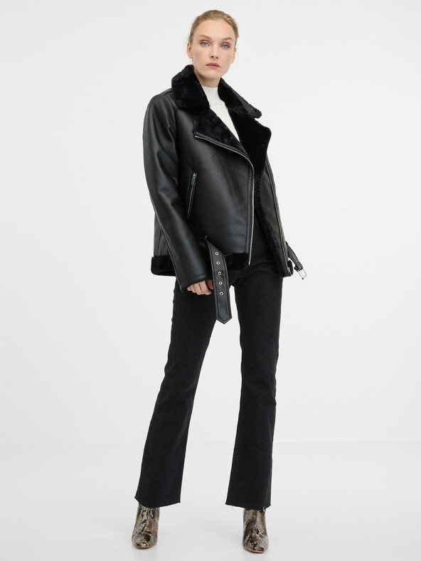 Orsay Čierna dámska bunda ORSAY