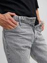Jack & Jones Svetlošedé pánske džínsy Jack & Jones Chris voľného strihu
