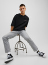 Jack & Jones Svetlošedé pánske džínsy Jack & Jones Chris voľného strihu