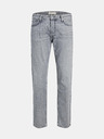 Jack & Jones Svetlošedé pánske džínsy Jack & Jones Chris voľného strihu