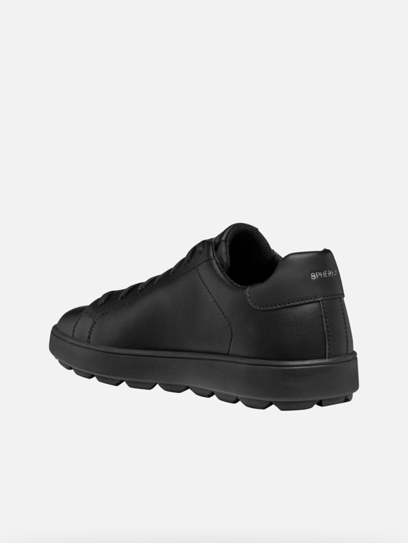 Geox Čierne pánske tenisky Geox Spherica Ecub-1